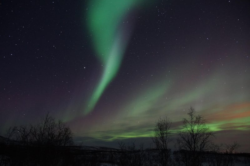 Aurora Borealis in Fairbanks, Alaska
