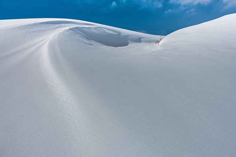 Winter landscape in Lapland, Finland